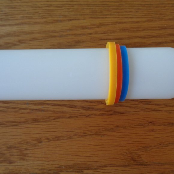 Wilton Rolling Pin W/Guide Rings 20" X 1.5" W71211 - Picture 2 of 8